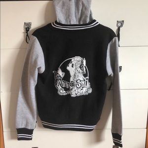 Anna Sui Baseball Sweater Jacket